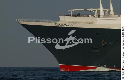 Le Queen Mary II. - © Philip Plisson / Plisson La Trinité / AA08679 - Photo Galleries - Cruise