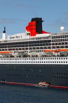 Le Queen Mary II. © Philip Plisson / Plisson La Trinité / AA08708 - Photo Galleries - Cruise