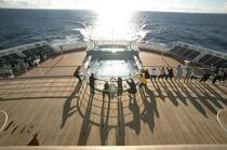 Aboard the Queen Mary II. © Philip Plisson / Plisson La Trinité / AA08710 - Photo Galleries - Cruise
