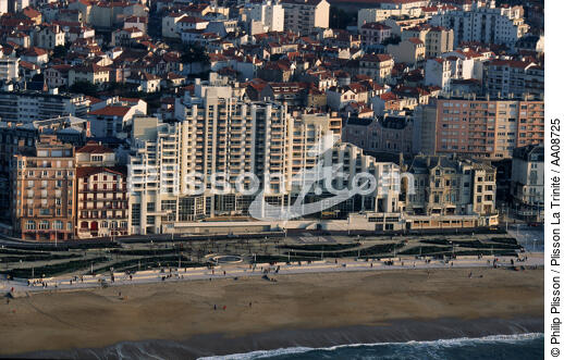 Biarritz. - © Philip Plisson / Plisson La Trinité / AA08725 - Photo Galleries - Biarritz