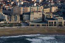 Biarritz. © Philip Plisson / Plisson La Trinité / AA08726 - Nos reportages photos - Ville [64]