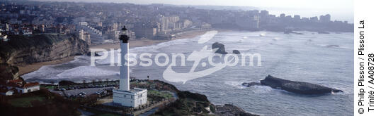 Biarritz. - © Philip Plisson / Plisson La Trinité / AA08728 - Nos reportages photos - Ville [64]