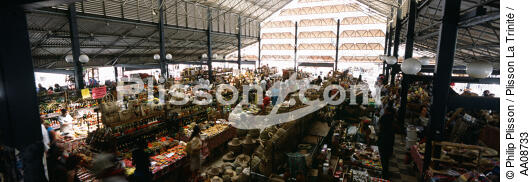 Le marché couvert de Fort-de-France. - © Philip Plisson / Plisson La Trinité / AA08733 - Photo Galleries - Crowd