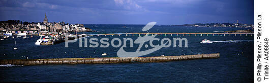 Roscoff à marée haute. - © Philip Plisson / Plisson La Trinité / AA08849 - Photo Galleries - Tide