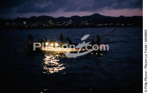 Fishing in the Azores. - © Philip Plisson / Plisson La Trinité / AA08860 - Photo Galleries - Faial and Pico islands in the Azores