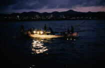 Fishing in the Azores. © Philip Plisson / Plisson La Trinité / AA08860 - Photo Galleries - Azores [The]