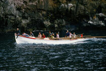 Retour de pêche aux Açores. © Philip Plisson / Plisson La Trinité / AA08869 - Nos reportages photos - Homme
