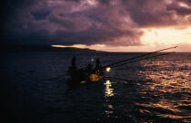 Pêche au lamparo aux Açores. © Philip Plisson / Plisson La Trinité / AA08884 - Photo Galleries - Night