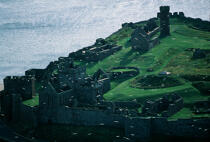 Les Ruines du château de Peel sur l'île de Man. © Philip Plisson / Plisson La Trinité / AA08916 - Photo Galleries - Seabird