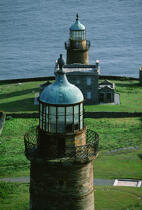 Lighthouses on the Isle of Man. © Philip Plisson / Pêcheur d’Images / AA08929 - Photo Galleries - Great Britain Lighthouses