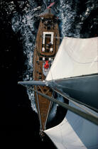 Diablesse. © Philip Plisson / Plisson La Trinité / AA08937 - Photo Galleries - Deck [of boat]
