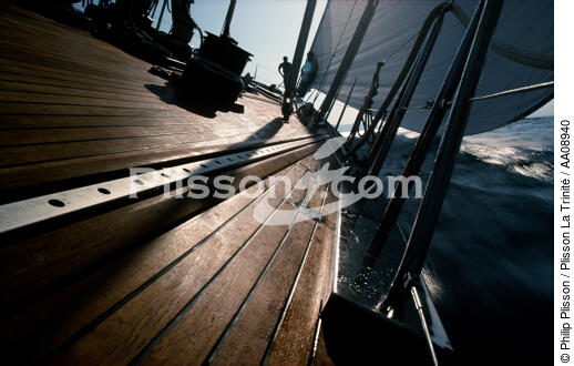 Diablesse. - © Philip Plisson / Plisson La Trinité / AA08940 - Photo Galleries - Elements of boat