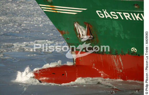 Cargo en Mer Baltique. - © Philip Plisson / Plisson La Trinité / AA09083 - Nos reportages photos - Pays étranger