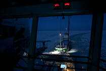 Brise-glace en Mer Baltique. © Philip Plisson / Plisson La Trinité / AA09090 - Nos reportages photos - Brise Glace en mer Baltique