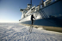 Brise-glace en Mer Baltique. © Philip Plisson / Plisson La Trinité / AA09100 - Nos reportages photos - Pays étranger