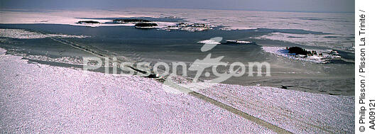 Brise-glace en Mer Baltique. - © Philip Plisson / Plisson La Trinité / AA09121 - Nos reportages photos - Brise-glace