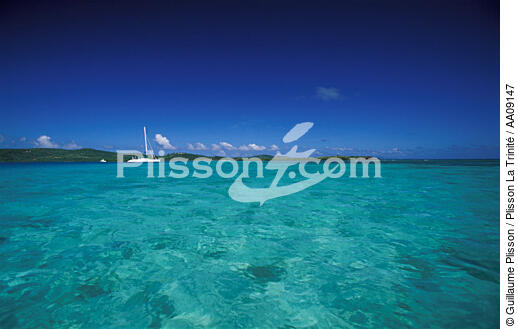Catamaran de croisière au mouillage aux Antilles. - © Guillaume Plisson / Plisson La Trinité / AA09147 - Photo Galleries - Pleasure/cruising multihull