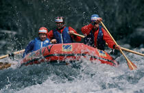 Rafting dans la Vallée de l'Ubaye. © Philip Plisson / Plisson La Trinité / AA09152 - Nos reportages photos - Mots clés