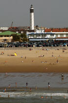 Sur la plage de Calais. © Philip Plisson / Plisson La Trinité / AA09265 - Photo Galleries - Nord-Pas-de-Calais