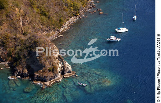 Sainte-Lucie. - © Philip Plisson / Plisson La Trinité / AA09316 - Photo Galleries - Pleasure/cruising multihull