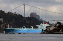 Traffic on the Bosphorus. © Philip Plisson / Plisson La Trinité / AA09326 - Photo Galleries - Turkey