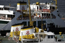 Ferry ou "Vapur" sur le Bosphore. © Philip Plisson / Plisson La Trinité / AA09337 - Nos reportages photos - Turquie