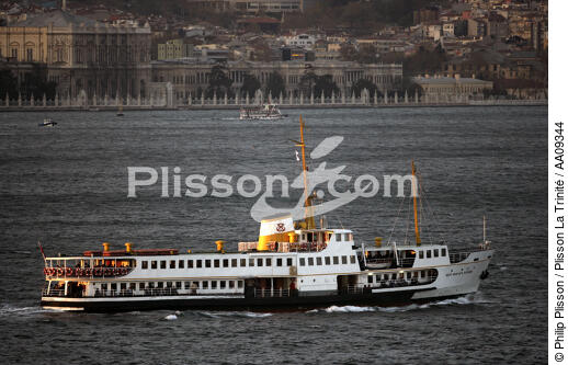 Traffic on the Bosphorus. - © Philip Plisson / Plisson La Trinité / AA09344 - Photo Galleries - Ferry boat