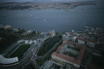 Traffic on the Bosphorus. © Philip Plisson / Plisson La Trinité / AA09371 - Photo Galleries - Turkey
