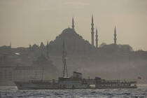 Istanbul. © Philip Plisson / Plisson La Trinité / AA09375 - Nos reportages photos - Bosphore