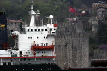 Les remparts d'Istanbul. © Philip Plisson / Plisson La Trinité / AA09381 - Nos reportages photos - Elément d'un bateau