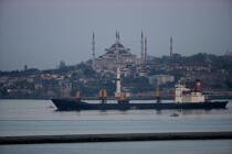 Traffic on the Bosphorus. © Philip Plisson / Plisson La Trinité / AA09408 - Photo Galleries - Istanbul, the Bosphorus