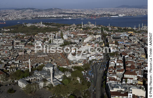 Istanbul. - © Philip Plisson / Plisson La Trinité / AA09437 - Nos reportages photos - Toit
