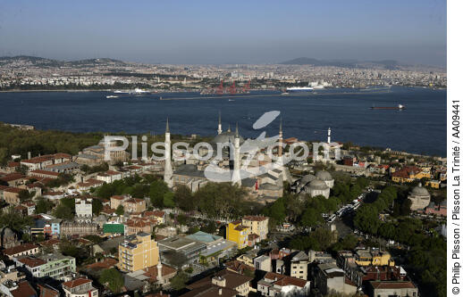 Istanbul. - © Philip Plisson / Plisson La Trinité / AA09441 - Nos reportages photos - Mosquée