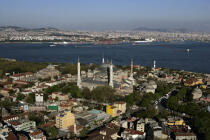 Istanbul. © Philip Plisson / Plisson La Trinité / AA09441 - Nos reportages photos - Mosquée