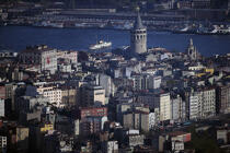 Istanbul. © Philip Plisson / Plisson La Trinité / AA09455 - Nos reportages photos - Immeuble