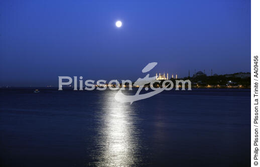 Istanbul by night. - © Philip Plisson / Plisson La Trinité / AA09456 - Photo Galleries - Istanbul