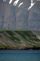 A l'entrée du Fjord Eija. © Philip Plisson / Plisson La Trinité / AA09477 - Nos reportages photos - Paysage intérieur