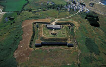 The Hoëdic Fort. © Philip Plisson / Plisson La Trinité / AA09663 - Photo Galleries - Fort