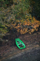 Small boat on the Odet. © Philip Plisson / Plisson La Trinité / AA09762 - Photo Galleries - River