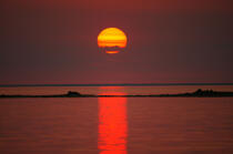 Coucher de soleil dans Les Glénan. © Philip Plisson / Plisson La Trinité / AA09828 - Photo Galleries - Island [29]