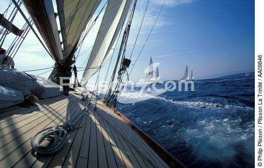 Tuiga. - © Philip Plisson / Plisson La Trinité / AA09846 - Photo Galleries - Elements of boat