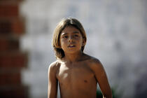 Jeune brésilien. © Philip Plisson / Plisson La Trinité / AA10036 - Nos reportages photos - Enfant