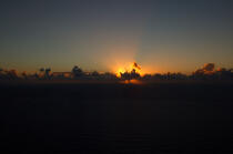 Sunset. © Philip Plisson / Plisson La Trinité / AA10085 - Photo Galleries - Calm sea