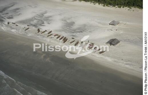 Boats on the Brazilian coast. - © Philip Plisson / Plisson La Trinité / AA10141 - Photo Galleries - Ceara