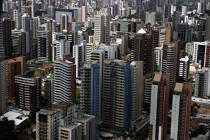Buildings of Fortaleza. © Philip Plisson / Plisson La Trinité / AA10192 - Photo Galleries - Town