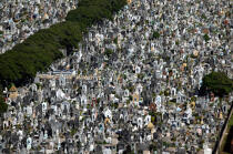 Cimetière de Fortaleza. © Philip Plisson / Plisson La Trinité / AA10226 - Nos reportages photos - Monument religieux
