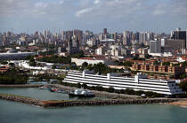 The town of Fortaleza in Brazil. © Philip Plisson / Plisson La Trinité / AA10227 - Photo Galleries - State [Brazil]