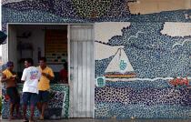 Boutique de Camocin. © Philip Plisson / Plisson La Trinité / AA10256 - Nos reportages photos - Homme