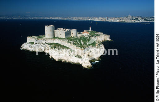 The castle of If. - © Philip Plisson / Plisson La Trinité / AA10296 - Photo Galleries - Island [13]