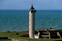 The lighthouse of Gris Nez. © Philip Plisson / Plisson La Trinité / AA10307 - Photo Galleries - Nord-Pas-de-Calais